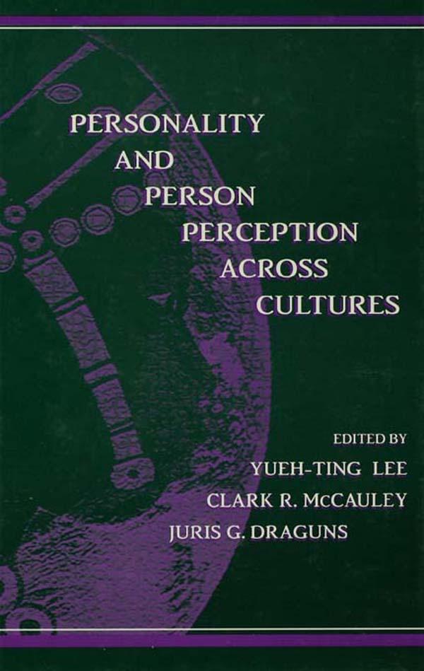 Produktbild: Personality and Person Perception Across Cultures