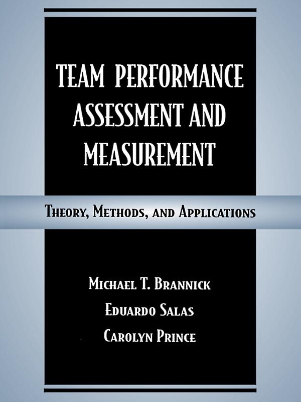 Produktbild: Team Performance Assessment and Measurement