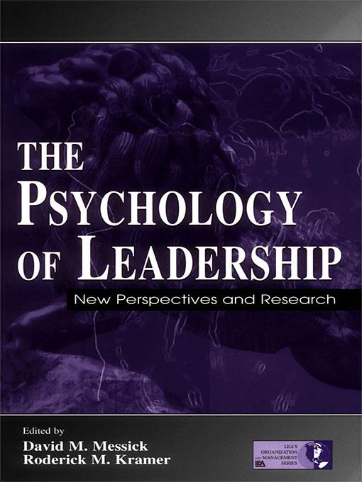 Produktbild: The Psychology of Leadership