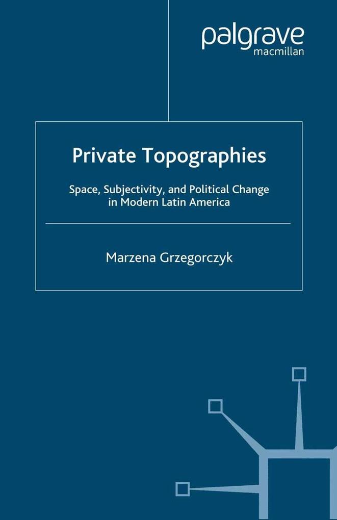 Produktbild: Private Topographies | M. Grzegorczyk