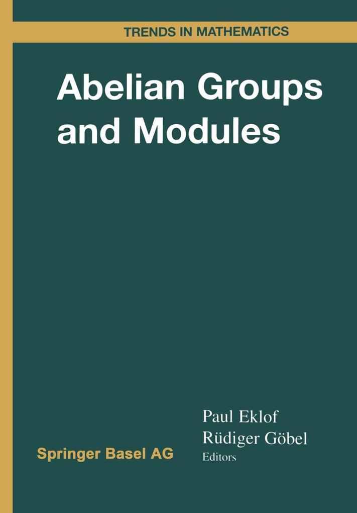 Produktbild: Abelian Groups and Modules