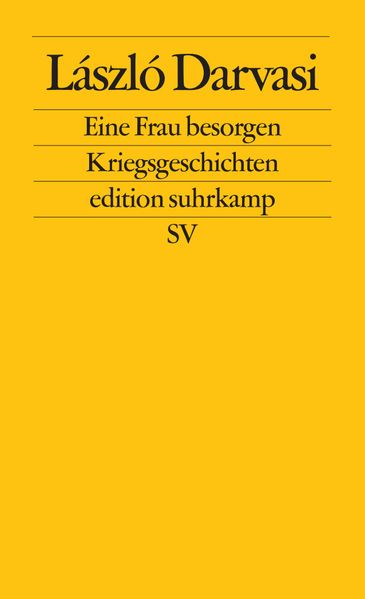 Produktbild: Eine Frau besorgen | László Darvasi