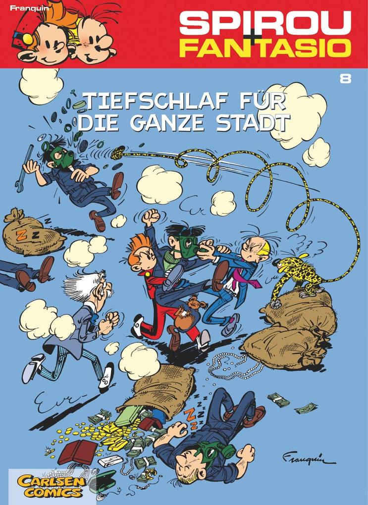 Produktbild: Spirou und Fantasio 08. Tiefschlaf für die ganze Stadt | André Franquin