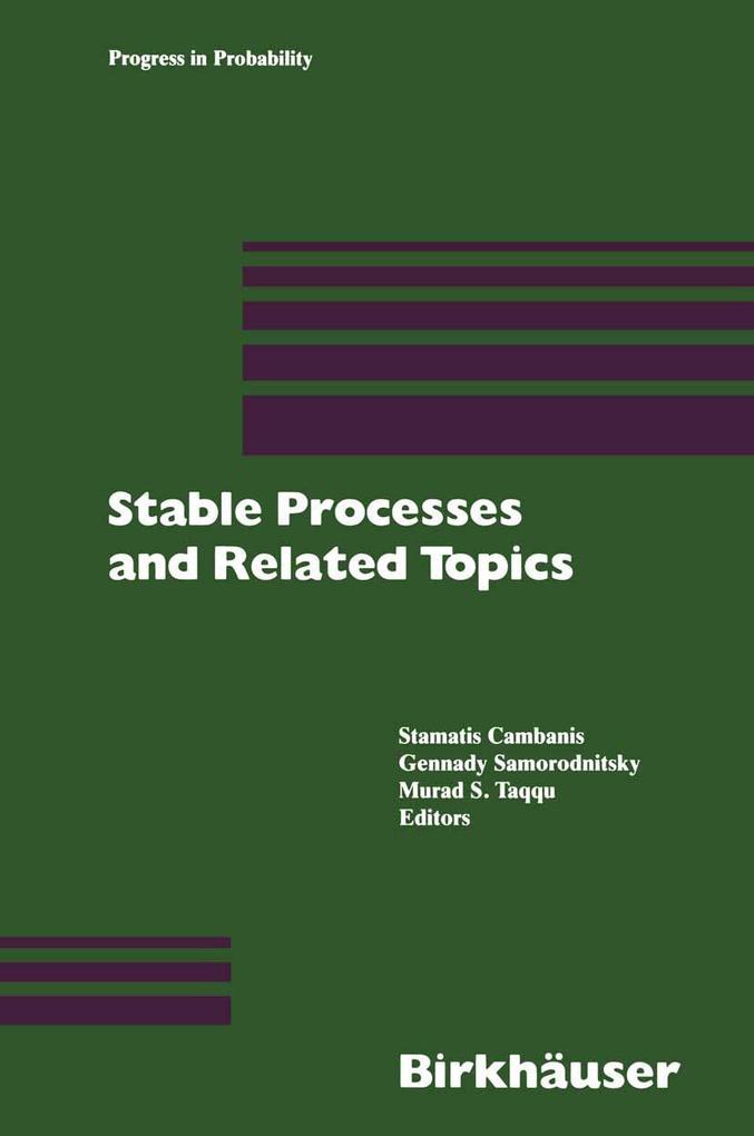 Produktbild: Stable Processes and Related Topics | Cambanis