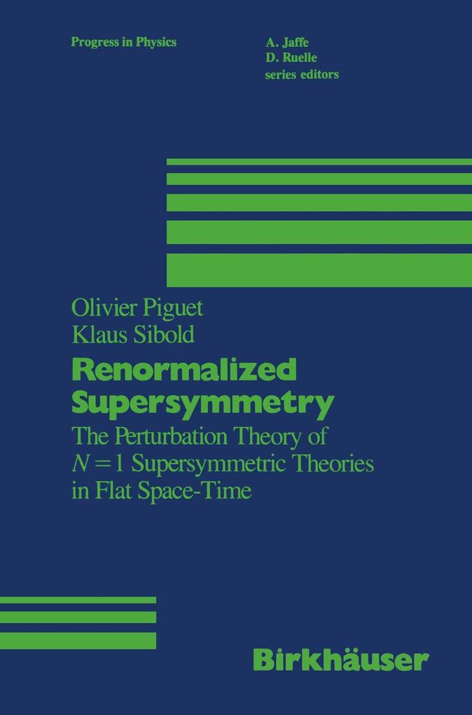 Produktbild: Renormalized Supersymmetry | Piguet, Sibold