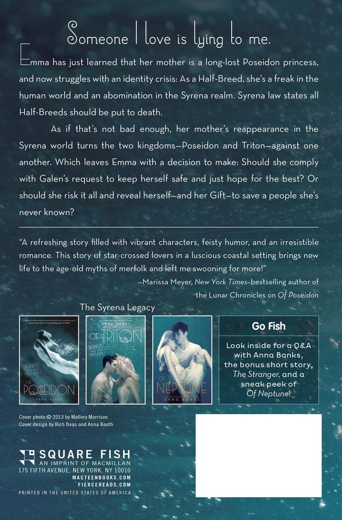 Weitere Ansicht: Of Triton | Anna Banks