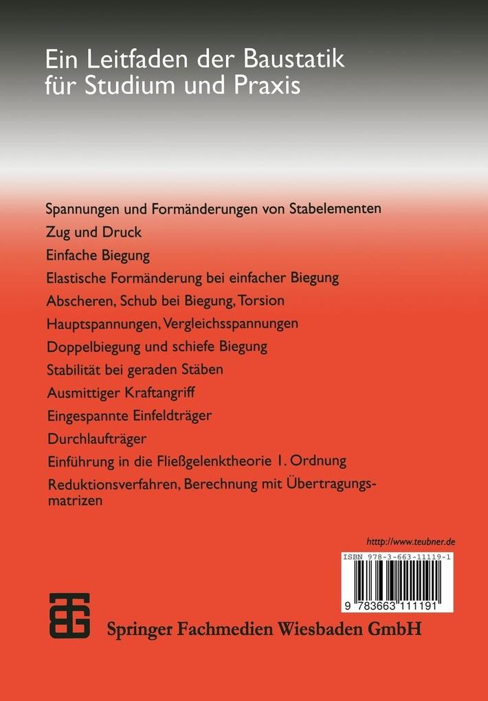 Weitere Ansicht: Praktische Baustatik | Gerhard Erlhof, Walter Wagner