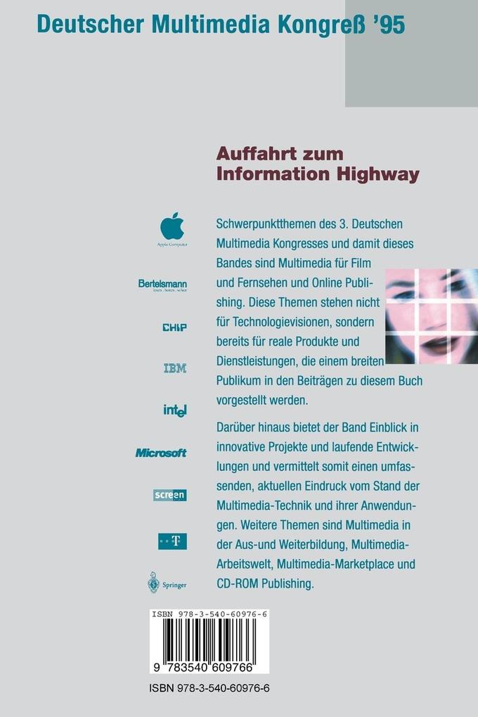 Weitere Ansicht: Deutscher Multimedia Kongreß '95