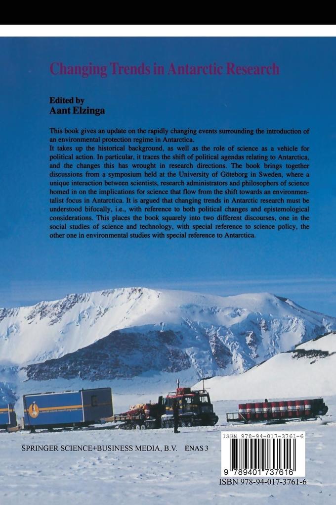Weitere Ansicht: Changing Trends in Antarctic Research