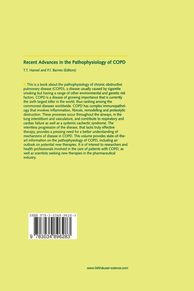 Weitere Ansicht: Recent Advances in the Pathophysiology of COPD