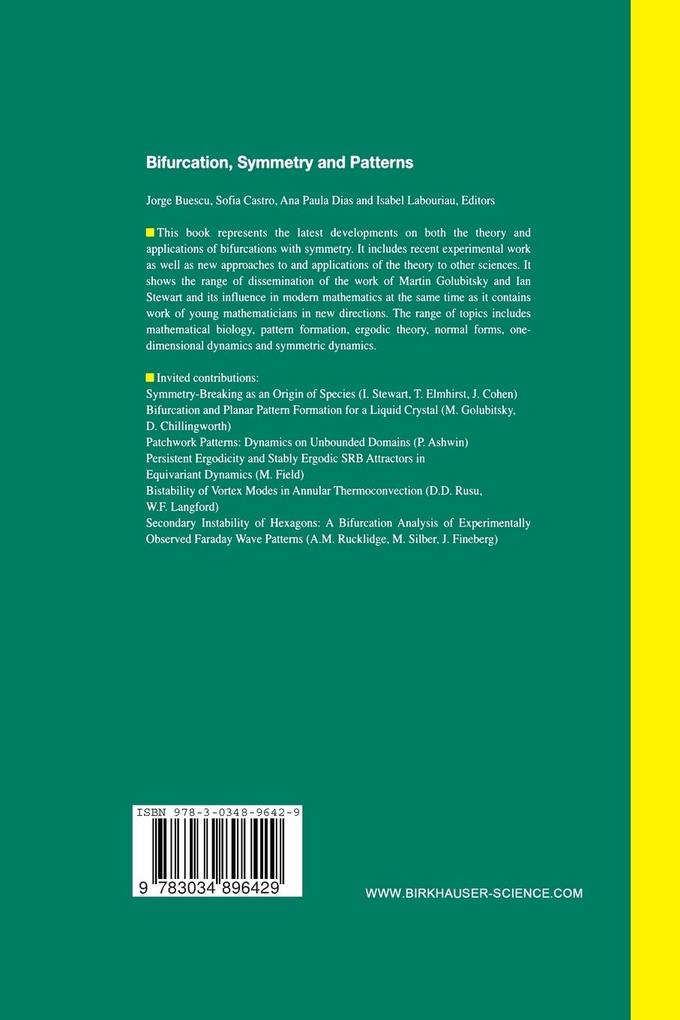 Weitere Ansicht: Bifurcation, Symmetry and Patterns