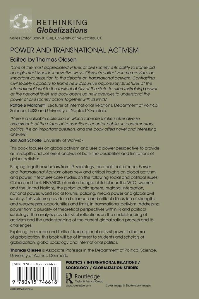 Weitere Ansicht: Power and Transnational Activism