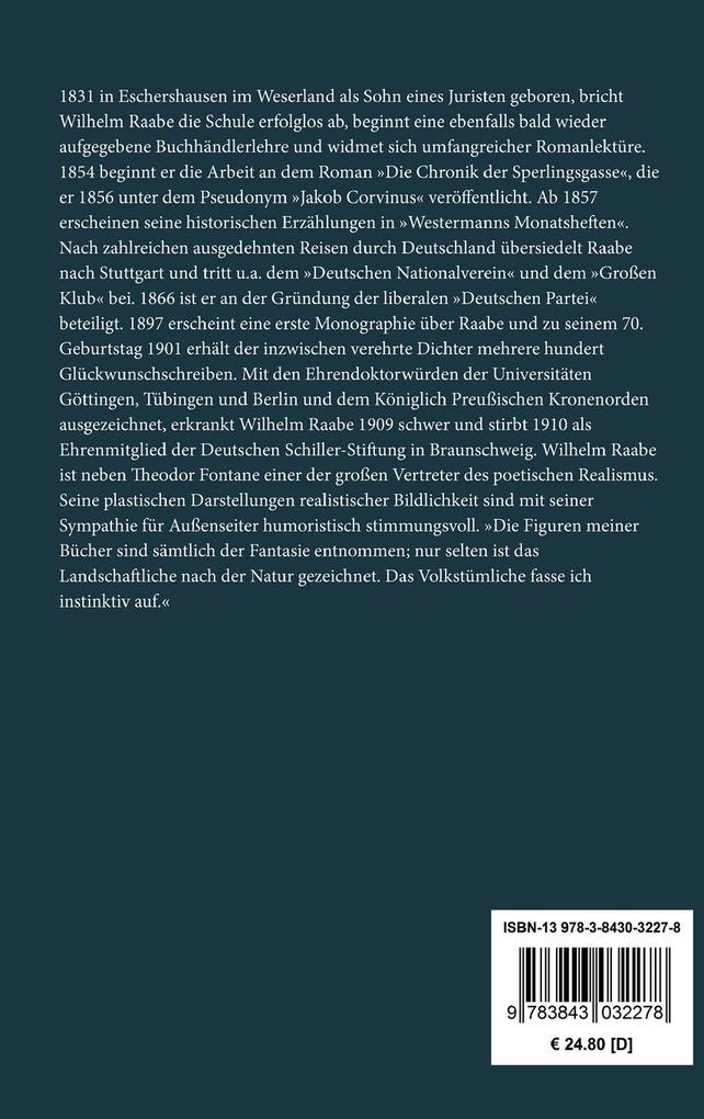 Weitere Ansicht: Die schwarze Galeere / Else von der Tanne | Wilhelm Raabe