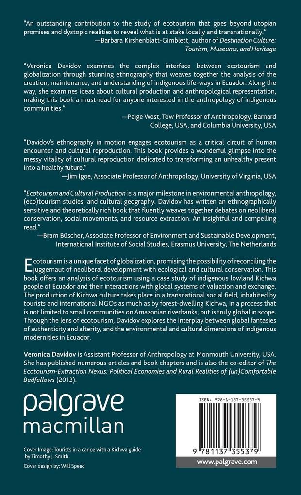 Weitere Ansicht: Ecotourism and Cultural Production | V. Davidov