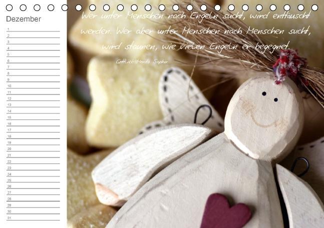 Weitere Ansicht: Beflügelt (Tischkalender immerwährend DIN A5 quer) | Alexandra Loos