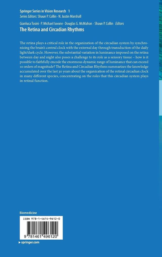 Weitere Ansicht: The Retina and Circadian Rhythms