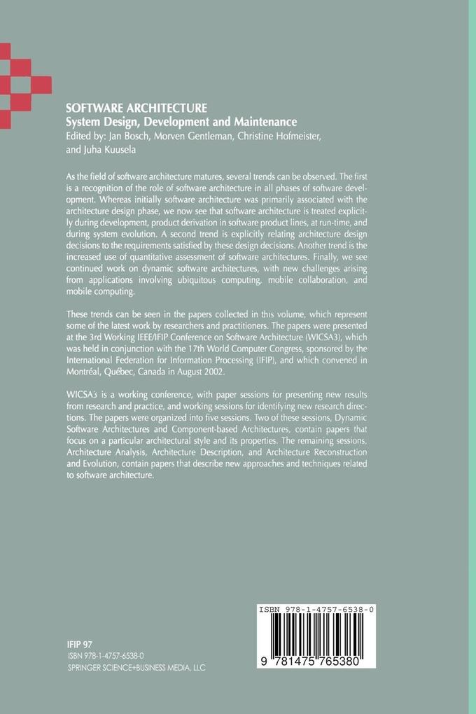 Weitere Ansicht: Software Architecture