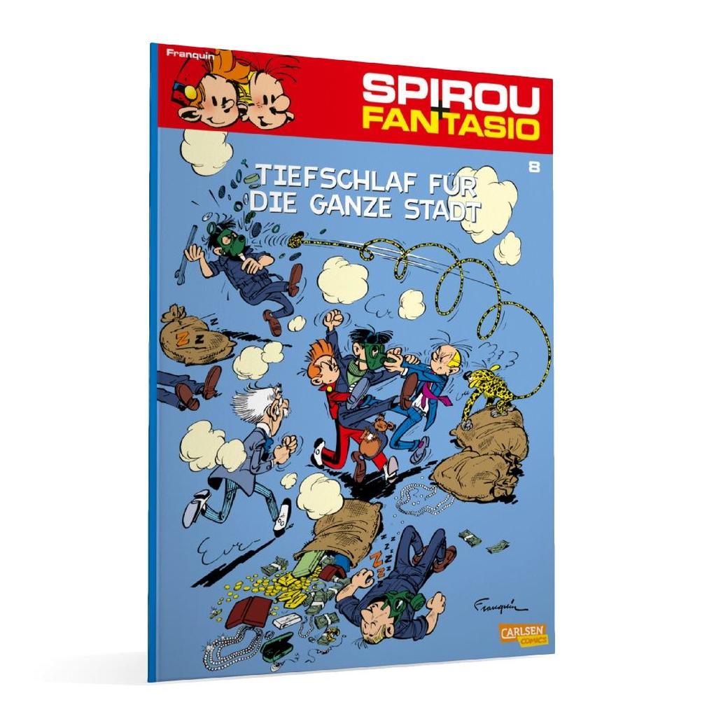 Weitere Ansicht: Spirou und Fantasio 08. Tiefschlaf für die ganze Stadt | André Franquin