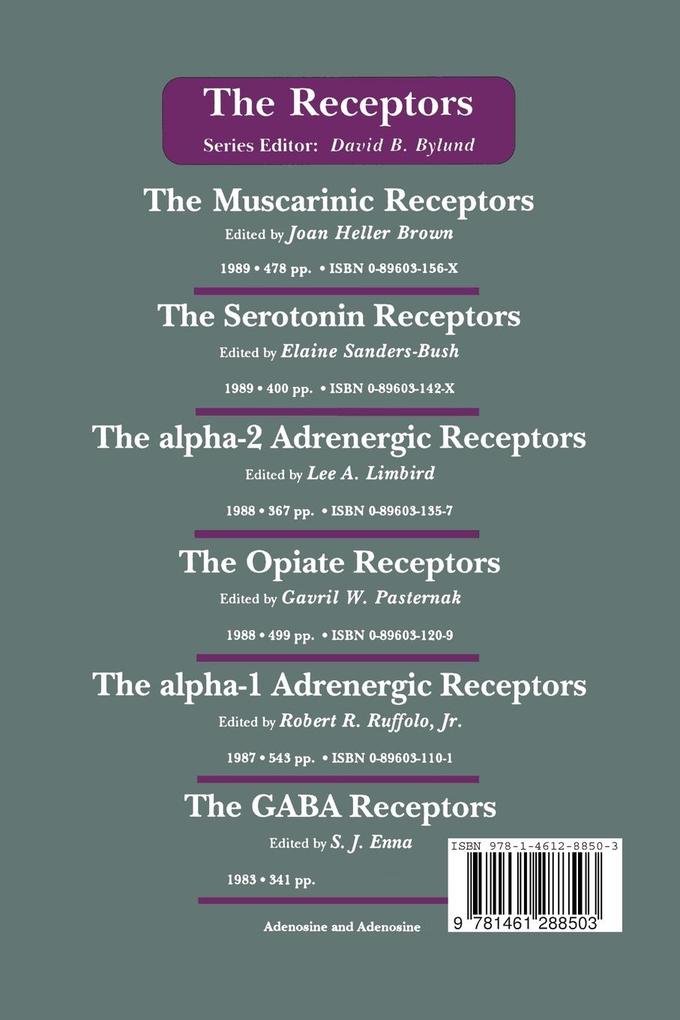Weitere Ansicht: Adenosine and Adenosine Receptors | Michael Williams