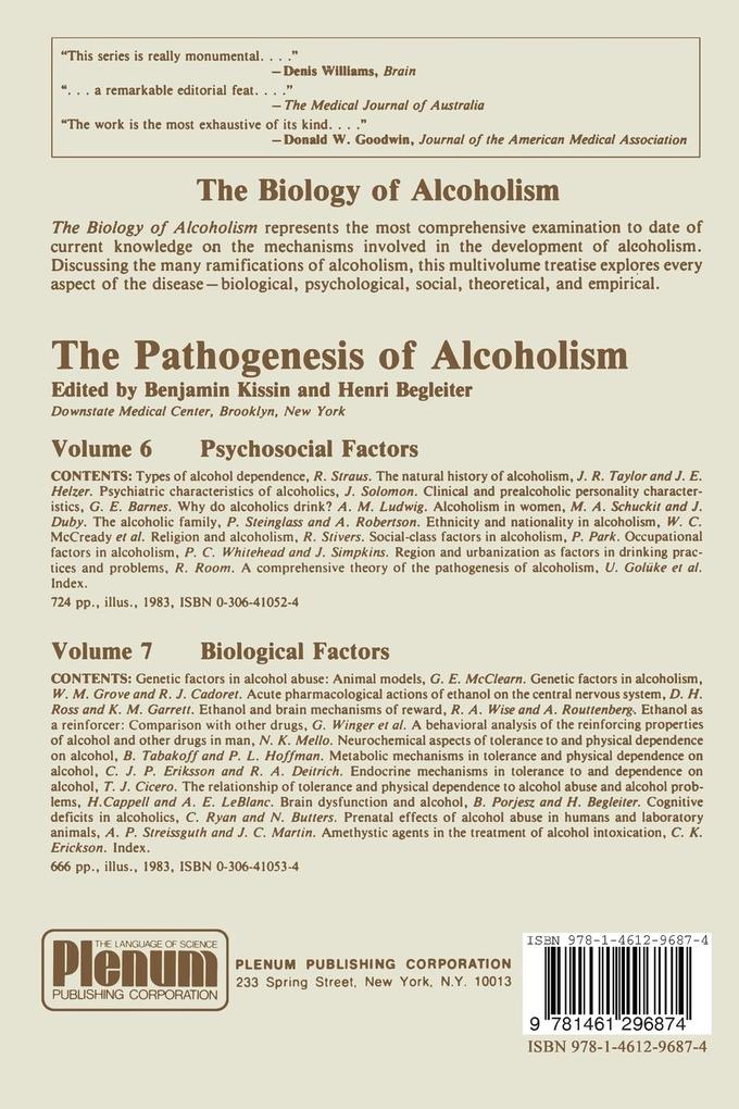Weitere Ansicht: Research Advances in Alcohol and Drug Problems