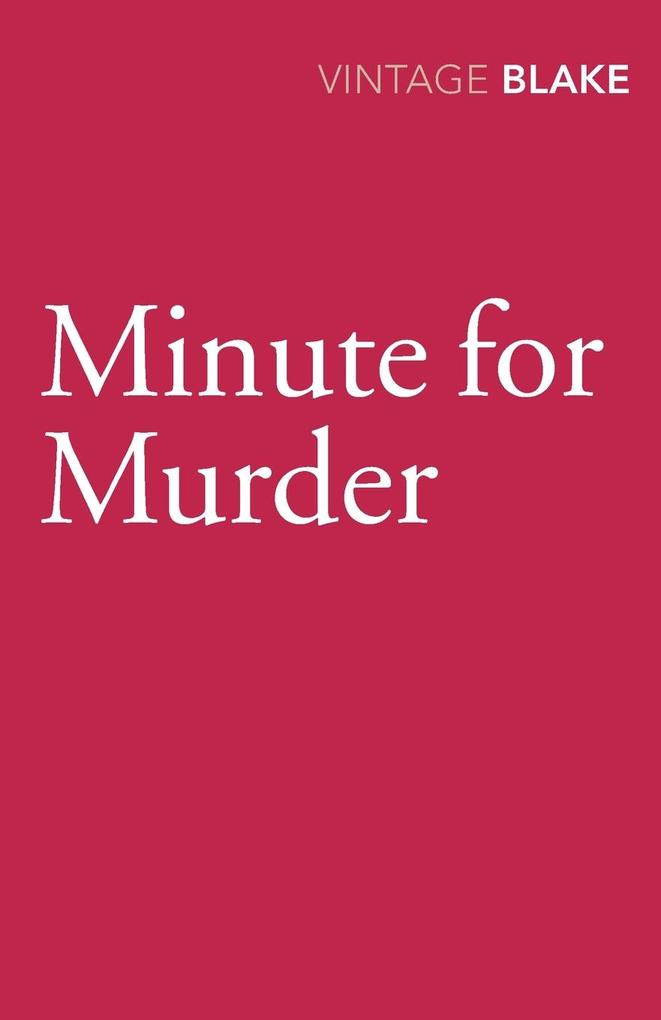 Produktbild: Minute for Murder | Nicholas Blake