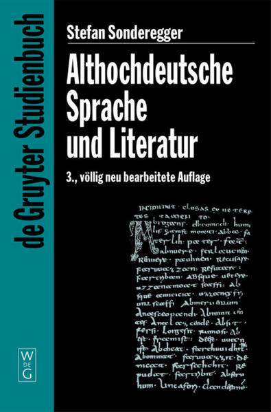 Althochdeutsche Sprache und Literatur als Taschenbuch
