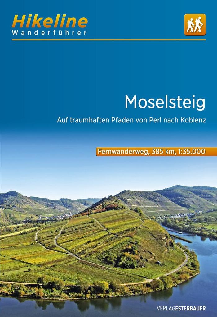 Produktbild: Hikeline Wanderführer Moselsteig