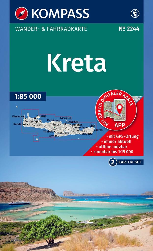 Produktbild: Kreta 1:60 000