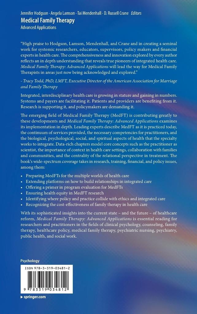 Weitere Ansicht: Medical Family Therapy