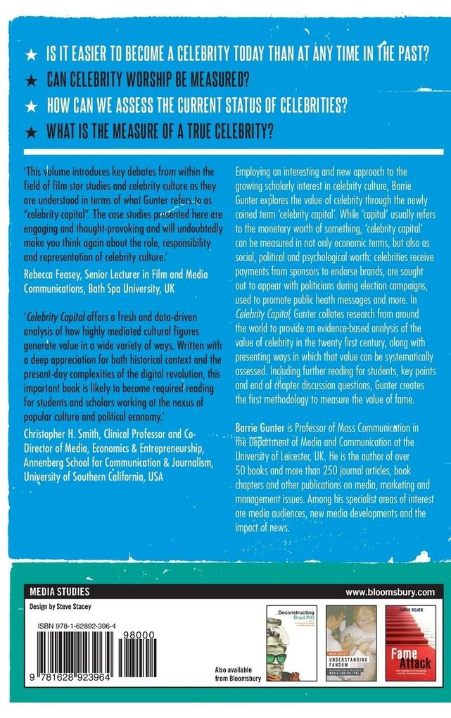 Weitere Ansicht: Celebrity Capital | Barrie Gunter