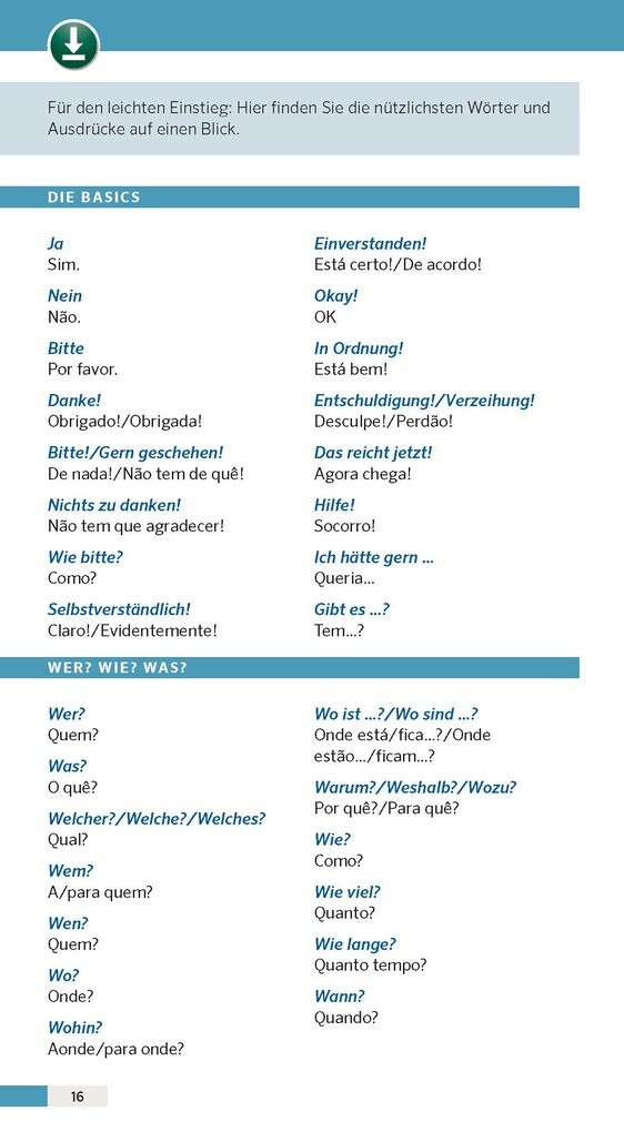 Weitere Ansicht: PONS Reise-Sprachführer Brasilianisch