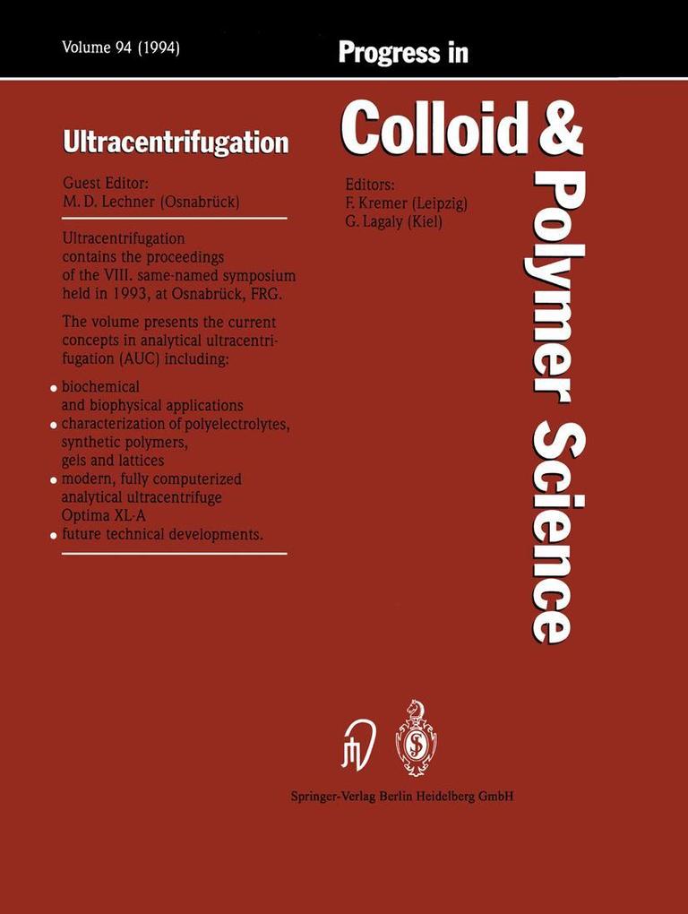 Produktbild: Ultracentrifugation