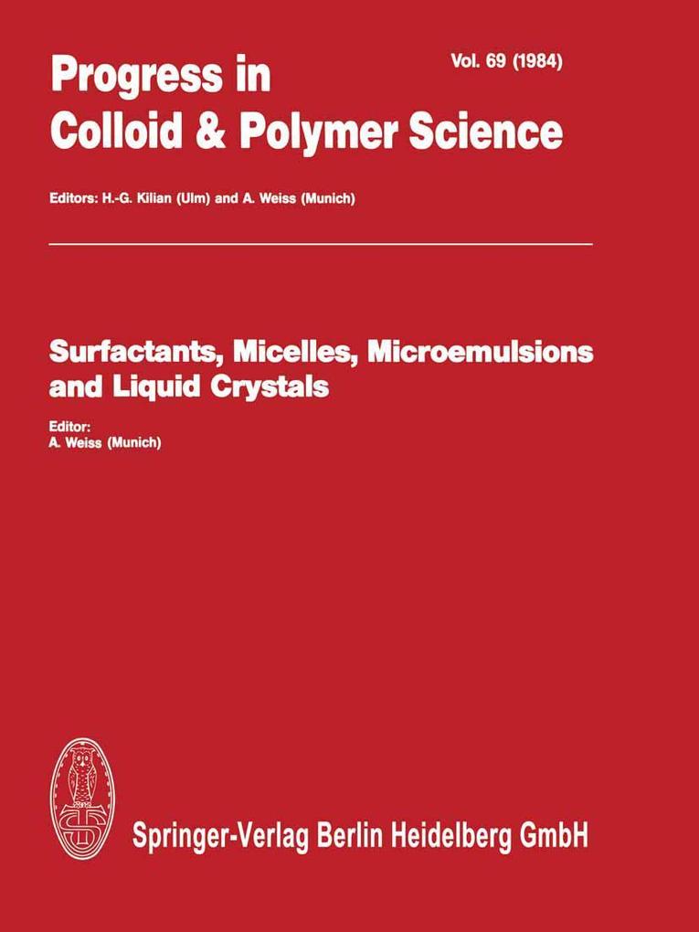 Produktbild: Surfactants, Micelles, Microemulsions and Liquid Crystals
