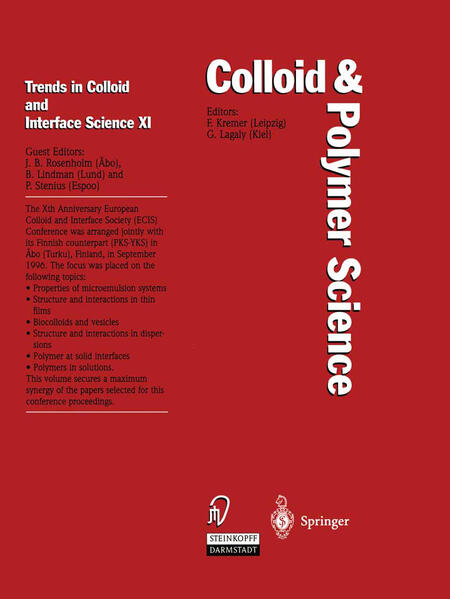 Produktbild: Trends in Colloid and Interface Science XI