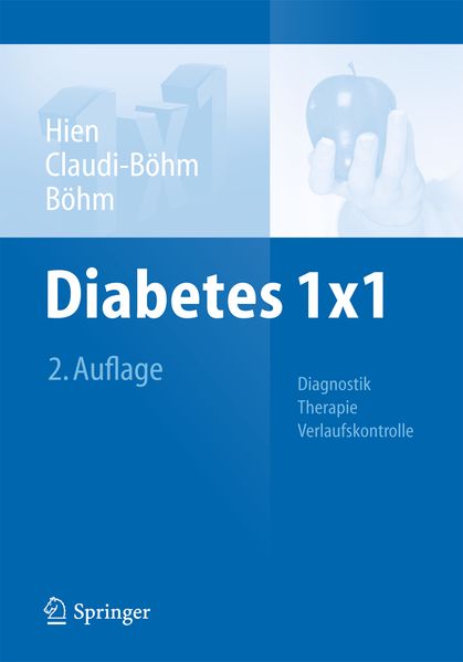Produktbild: Diabetes 1x1 | Peter Hien, Simone Claudi-Böhm, Bernhard Böhm