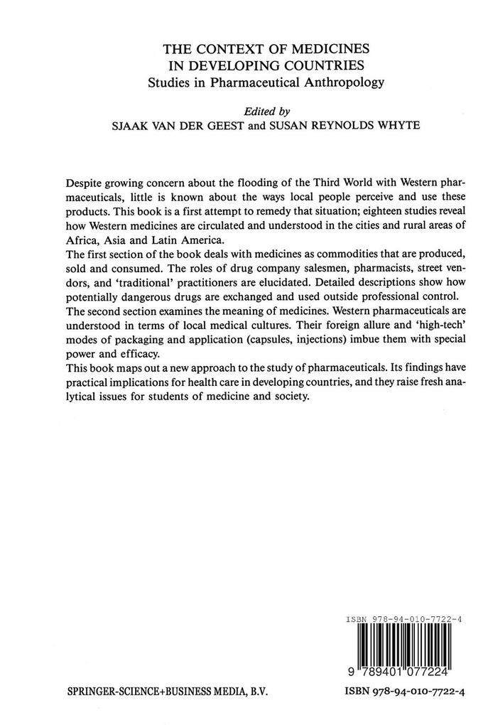 Weitere Ansicht: The Context of Medicines in Developing Countries