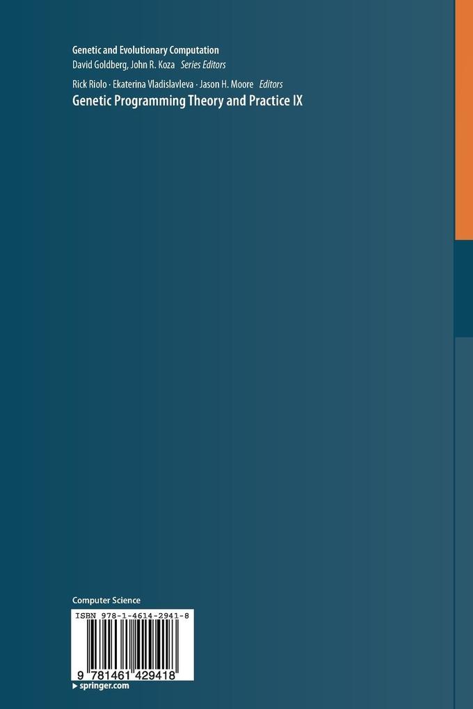 Weitere Ansicht: Genetic Programming Theory and Practice IX