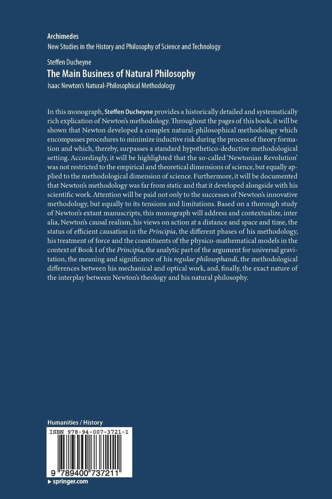 Weitere Ansicht: "The main Business of natural Philosophy" | Steffen Ducheyne