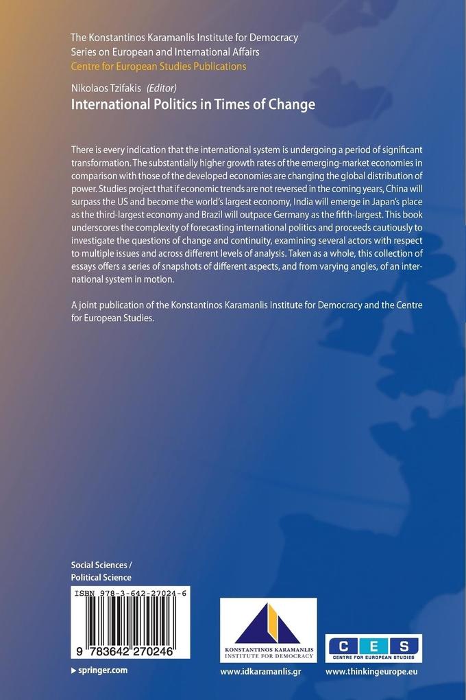 Weitere Ansicht: International Politics in Times of Change