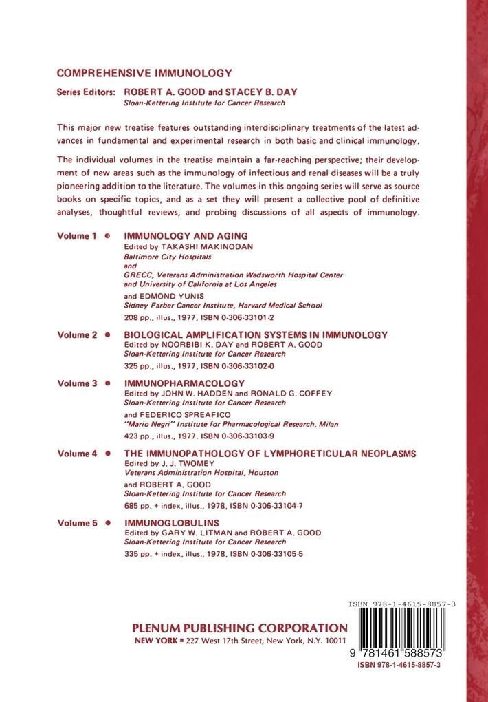 Weitere Ansicht: Immunity to Blood Parasites of Animals and Man