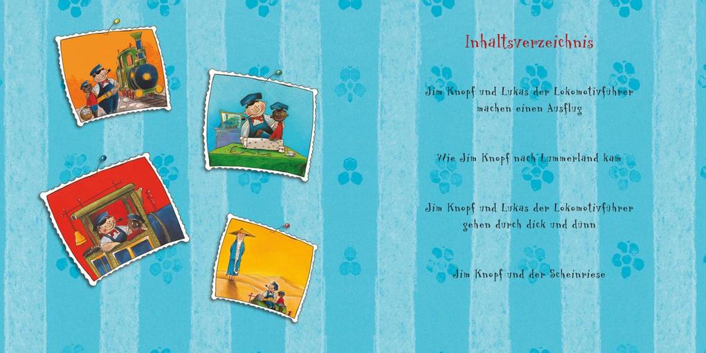 Weitere Ansicht: Jim Knopf und Lukas der Lokomotivführer - Gesammelte Abenteuer | Michael Ende, Beate Dölling