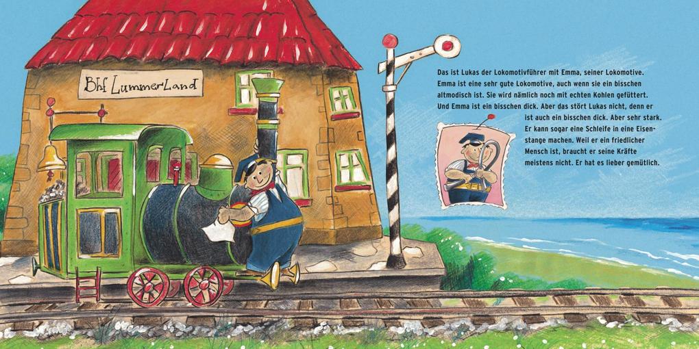 Weitere Ansicht: Jim Knopf und Lukas der Lokomotivführer - Gesammelte Abenteuer | Michael Ende, Beate Dölling