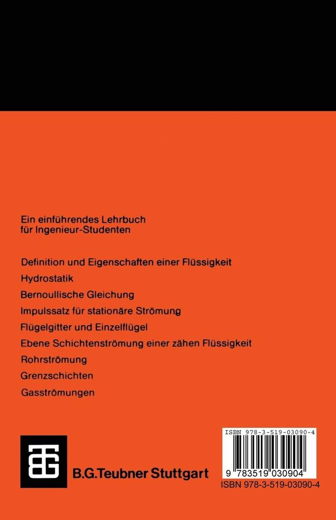Weitere Ansicht: Technische Strömungslehre | Ernst Becker