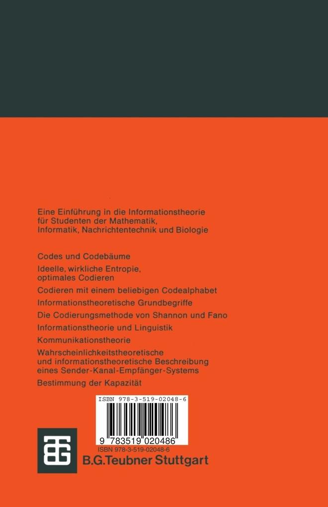 Weitere Ansicht: Informationstheorie | F. Tops?e