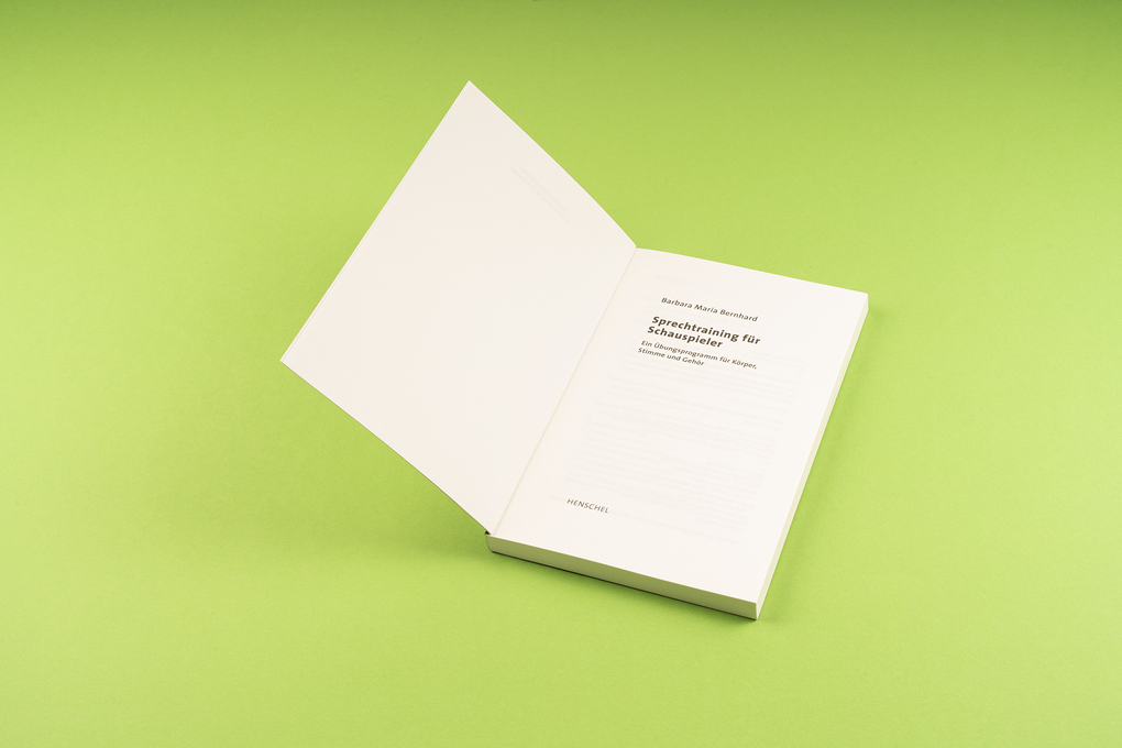Weitere Ansicht: Sprechtraining für Schauspieler | Barbara Maria Bernhard