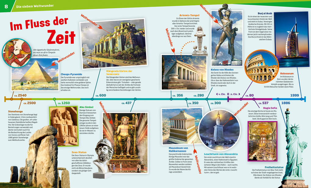 Weitere Ansicht: WAS IST WAS Band 81 Die sieben Weltwunder. Schätze der Antike | Christine Paxmann