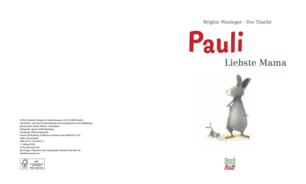 Weitere Ansicht: Pauli - Liebste Mama | Brigitte Weninger