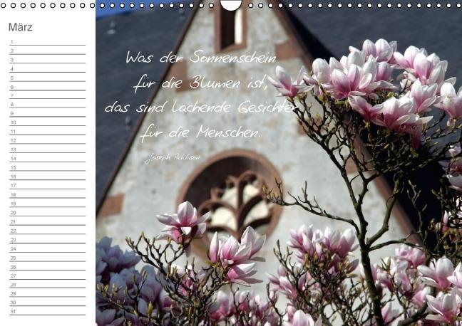 Weitere Ansicht: Beflügelt (Wandkalender immerwährend DIN A3 quer) | Alexandra Loos