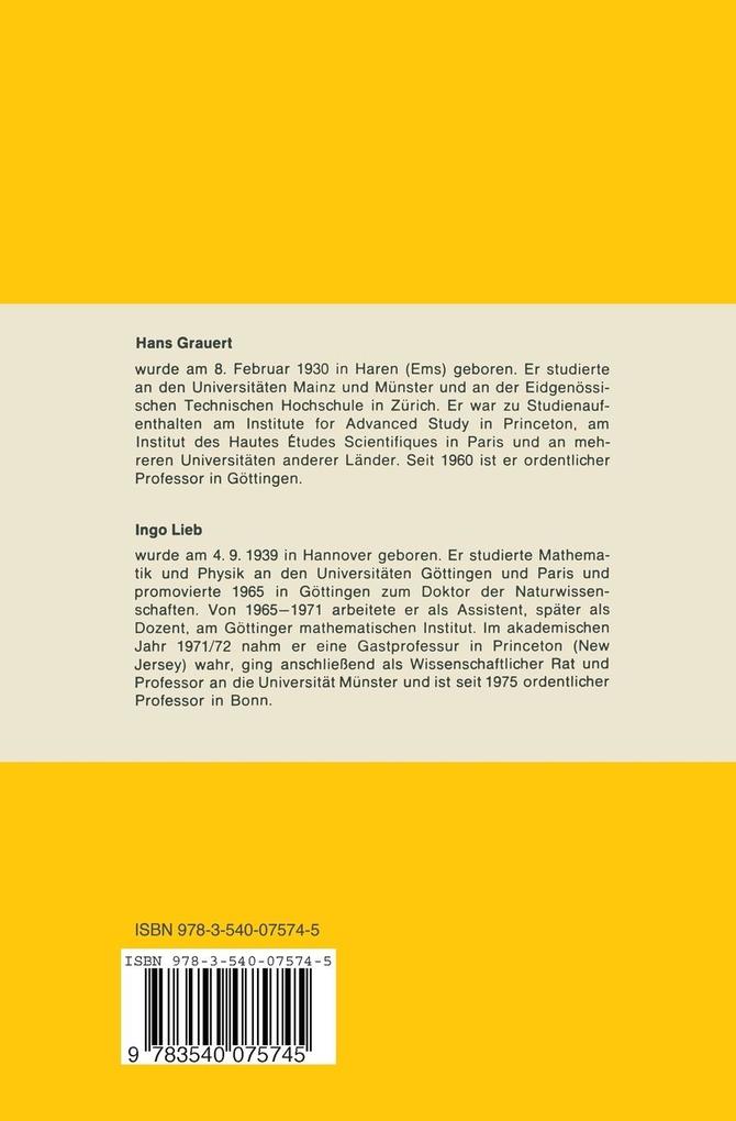 Weitere Ansicht: Differential- und Integralrechnung I | Hans Grauert, Ingo Lieb