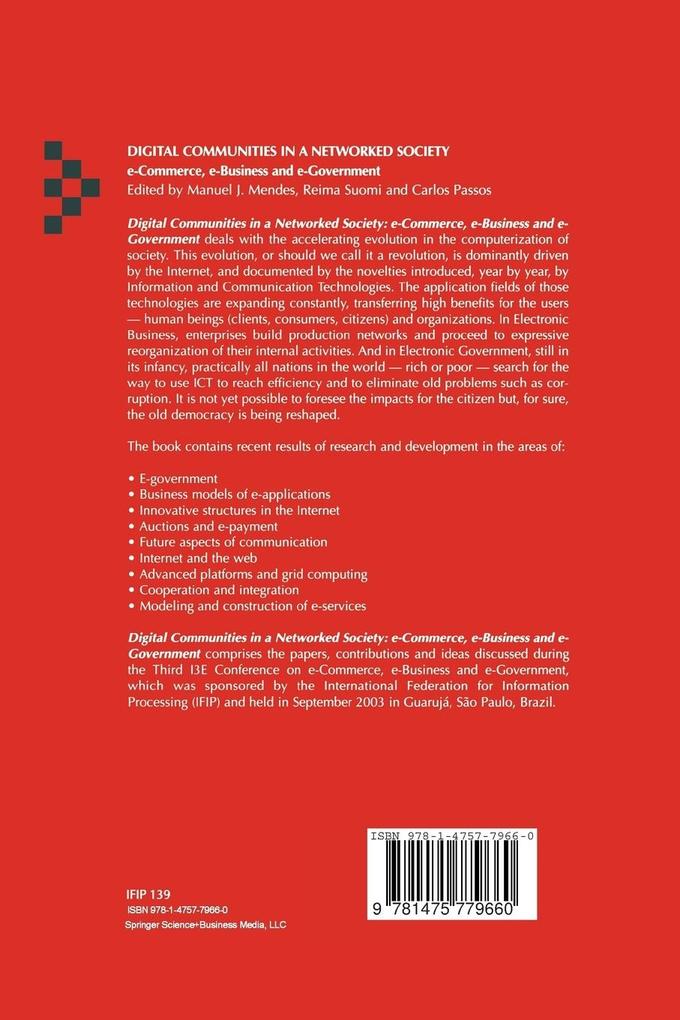 Weitere Ansicht: Digital Communities in a Networked Society